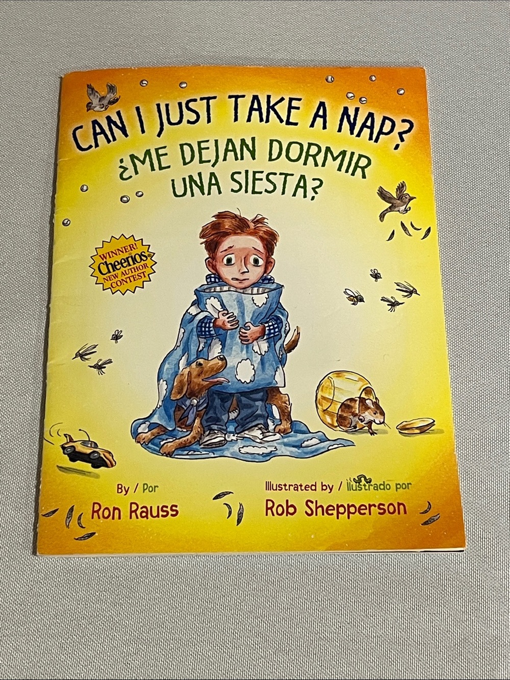 Can I Just Take a Nap? / ¿Me Dejan Dormir Una Siesta? - Yellow Cover